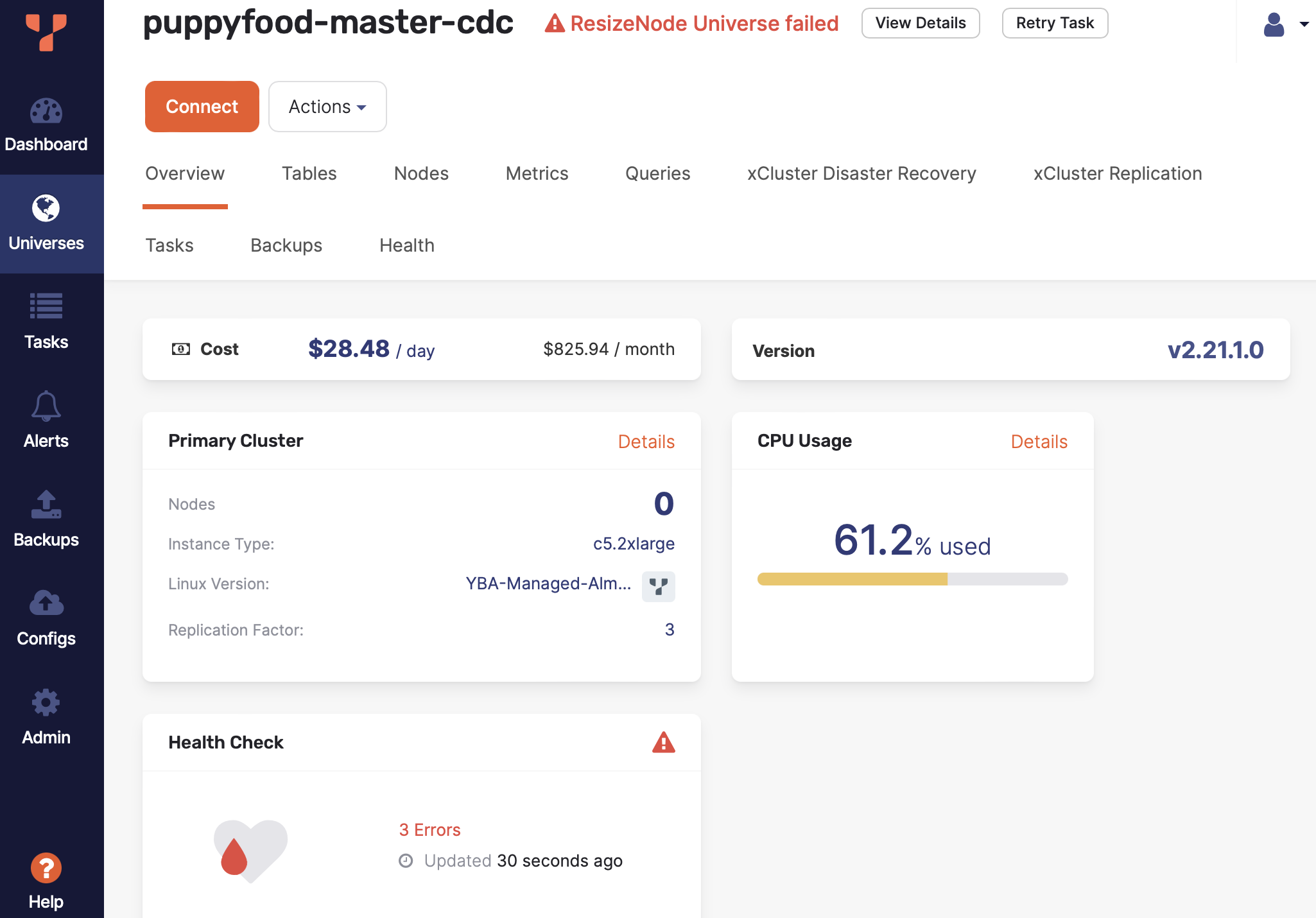 Retry task Retry task
